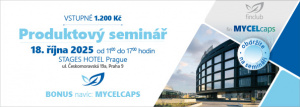 PRODUKTOVÝ seminář - vstupenka 1200 Kč