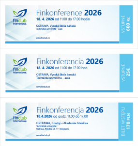 FINKONFERENCE 2026 - Vstupenka 600 Kč