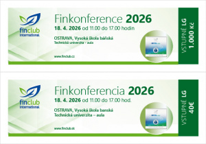 FINKONFERENCE 2026 - Vstupenka LG 1000 Kč