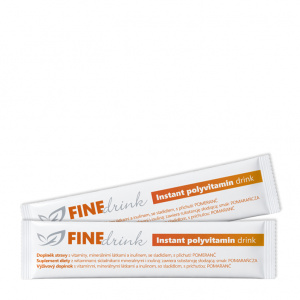 Finedrink pomeranč 2x stick