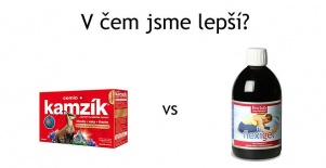 Produkt Kamzík vs náš Flexigel